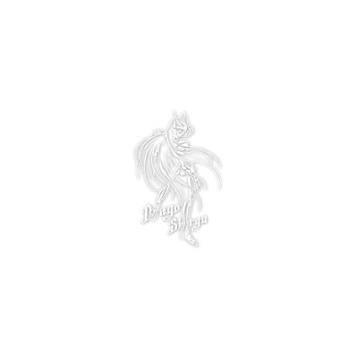 TLP镂空车贴 圣斗士星矢紫龙白银圣斗士Saint Seiya后风挡玻璃贴