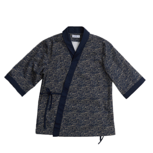 全棉日料店厨师服高端日式餐厅居酒屋烤肉服务员工作服7分袖男女