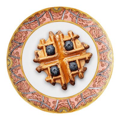 范思哲进口正品礼品盘餐具陶瓷