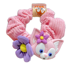 儿童发饰头饰卡通铃娜贝儿狐狸发圈女童大肠圈学生少女皮筋头绳