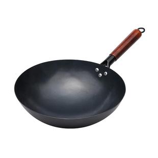 手工锻打老式家用炒菜锅正品铁锅官方旗舰店天猫纯正不粘锅无涂层