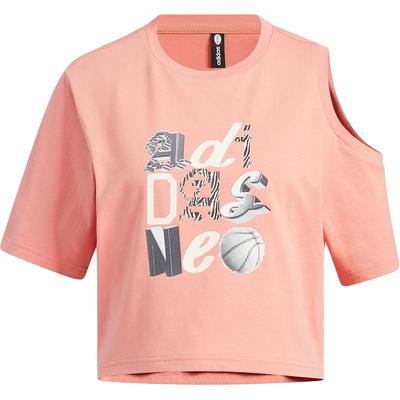 阿迪达斯女子Adidas阿迪运动短袖