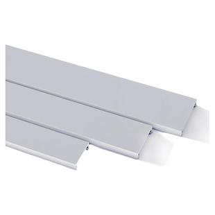 PVC线槽盖板细齿粗齿行线槽盖板灰色PVC线槽盖板配电柜线槽盖板灰