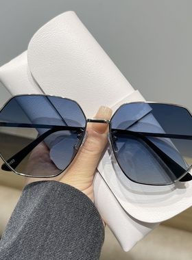 2024新款潮防紫外线墨镜男女开车专用偏光太阳镜遮阳街拍大脸显瘦