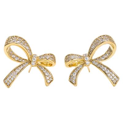 旭平甜美合金镀金女耳钉