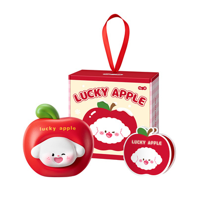 马克图布樱桃小狗苹果暖手宝生日礼物女生朋友圣诞新婚实用可爱