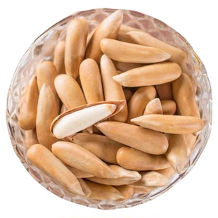 新货特大颗粒手剥松子阿富汗松子原味巴西松子孕妇零食坚果长松子