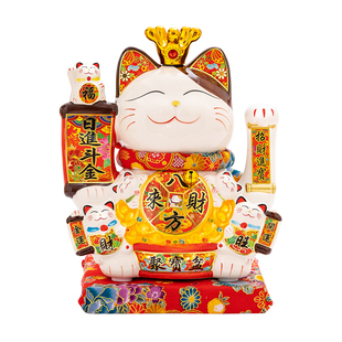 放家里的招财猫摆件乔迁新居礼品自动招手家居客厅2025新款发财猫
