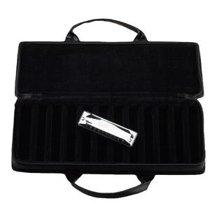 EASTTOP东方鼎口琴包10孔布鲁斯24孔复音12支装手提包7调收纳包