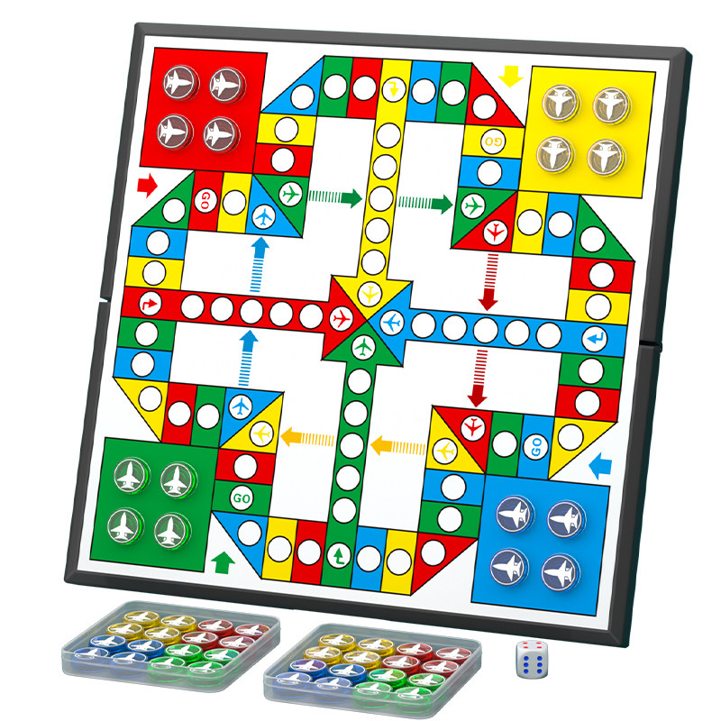 【环保无味儿童飞行棋】加厚版