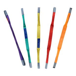 国标彩色扁平吊装带行车吊车2t3T5吨8米10双扣工业布吊绳起重吊带