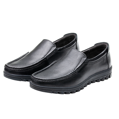 江苏玉人公发春秋牛皮休闲鞋