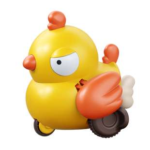 纽奇发条上链小鸡车宝宝小鸭小鸟儿童男女孩婴儿早教益智拉链玩具