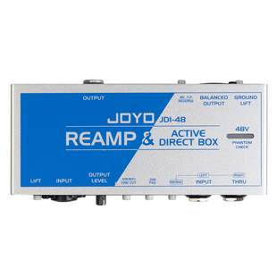 JOYO卓乐JDI-48电木吉他贝斯司专业录音有源DI盒前置放大器reamp