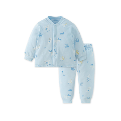 gb好孩子儿童睡衣冬保暖内衣纯棉