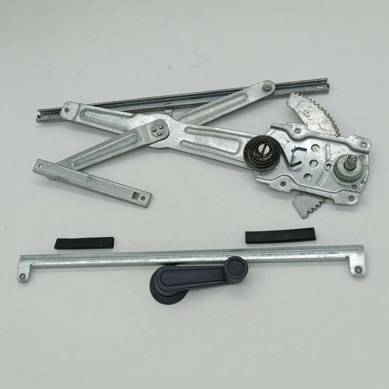 幸福星电动三轮车四轮车老年代步车手摇玻璃门窗升降器封闭型棚车