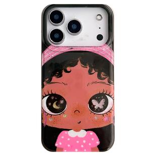 由里公园ins美式甜酷可爱雀斑黑皮小女孩17适用17pro苹果17ProMax手机壳iPhone16全包14新款16Promax保护套13