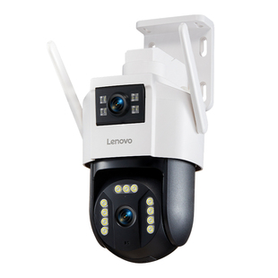 联想360度无线摄像头室外夜视家用连手机远程太阳能监控器无死角