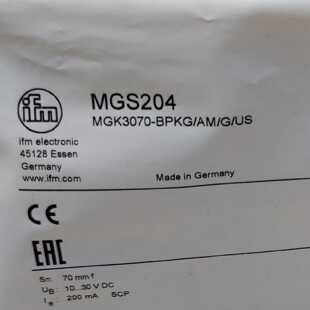 议价IFM IY5052 MFH200 MFT202 MGS204 全新原装正品易福门