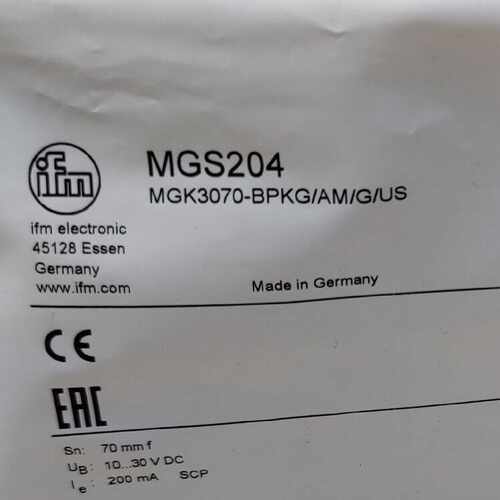议价IFM IY5052 MFH200 MFT202 MGS204 全新原装正品易福门