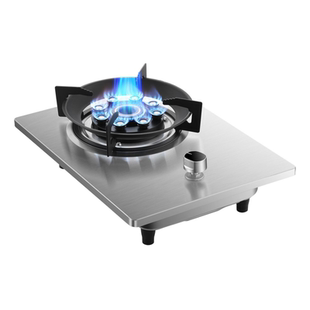 美康好太太燃气灶家用单眼灶台式嵌入式液化气煤气灶天然气猛火灶