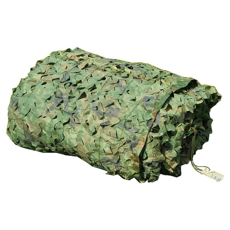 防卫星航拍伪装网绿色迷彩网阻燃户外防晒网遮阳遮光隔热加密加厚