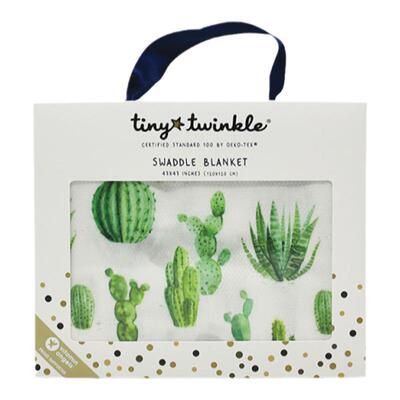 tiny新生棉质薄款襁褓包裹巾纱布