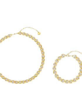 简约气质高级感轻奢高领毛衣链条