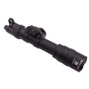 沃德森M600DF战术强光超亮手电筒LED灯户外照明高流明双功能尾盖