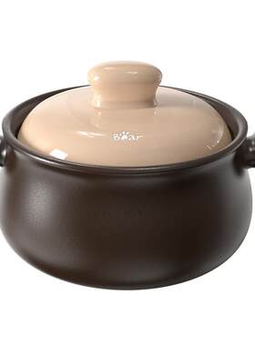 小熊1.8L陶瓷砂锅激发风味