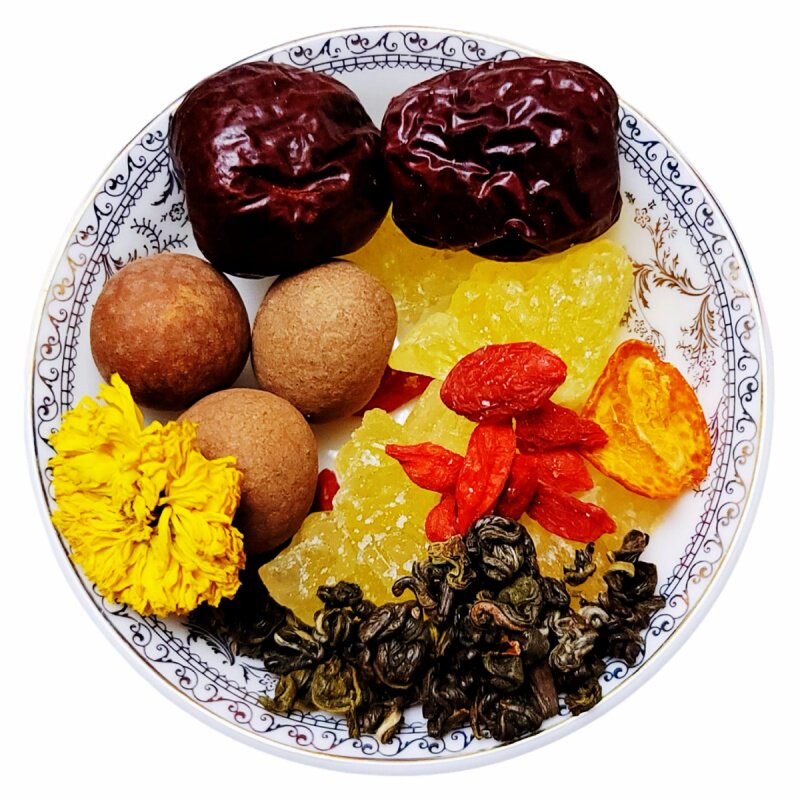 甘肃特产老兰州三泡台八宝茶