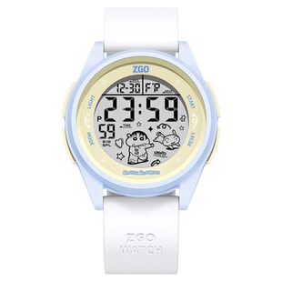 蜡笔小新联名手表女款学生初高中女生儿童女孩初中生高颜值电子表