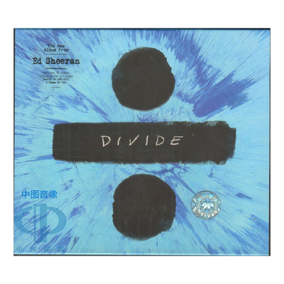 欧版进口 Ed Sheeran 除号÷ Divide黄老板专辑 豪华典藏版CD唱片