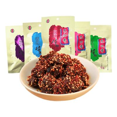 巴口香麻辣牛肉干新疆特产