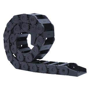 尼龙拖链坦克链机床塑料履带增强电缆线槽高速雕刻机工业传动链条