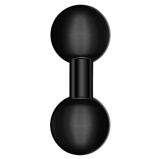 17mm双球头支架25mm转25mm/15mm手机导航仪运动相机双向头配件