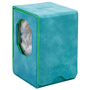 柞伯簋卡牌盒宝可梦PTCG游戏王万智牌收纳盒塔式配件仓赠贝壳卡砖