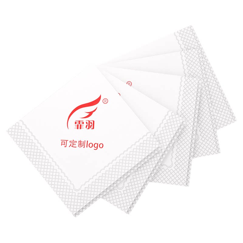纸巾定制可印logo印花餐巾纸商用餐厅餐饮方巾纸订制定做饭店抽纸