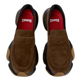 【新品】Camper看步男鞋Karst 2个性时尚皮鞋一脚蹬舒适乐福鞋