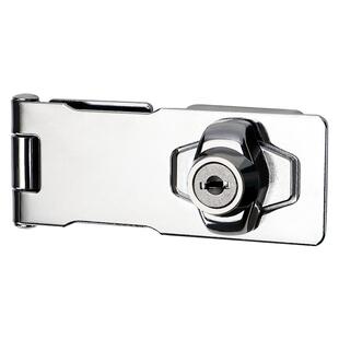 门扣锁扣卡扣90度简易门锁免打孔老式家用搭扣农村大门锁具木门