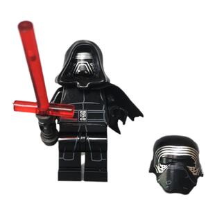 星球大战7凯洛伦人仔大反派黑武士十字光剑XH144拼装积木玩具