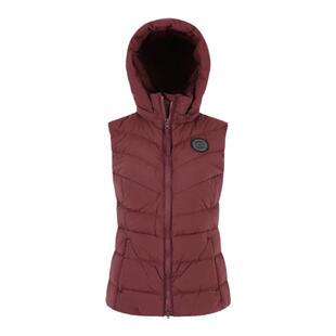 CANADA GOOSE 女士修身版鸭绒羽绒连帽拉链马甲背心 2333WB