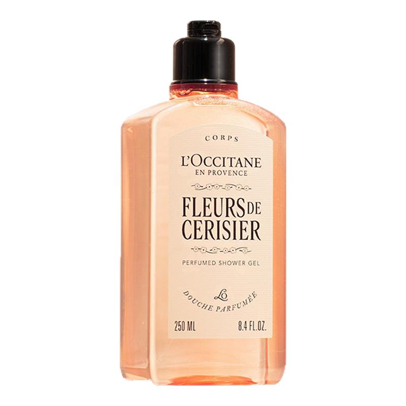 L'occitane/欧舒丹全新清甜樱花沐浴露身体乳套装保湿滋润沐浴液