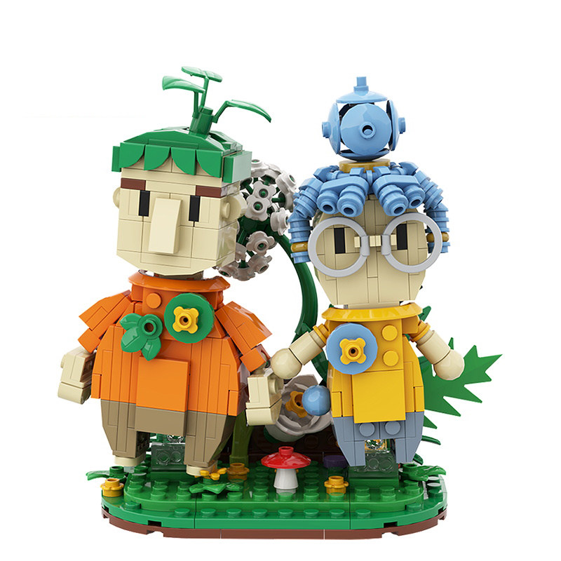 双人成行积木游戏周边科迪和小梅手办拼搭模型公仔玩偶拼装玩具男