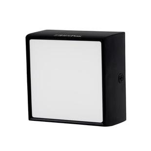 三雄极光LED明装筒灯超薄悦方形黑白免开孔客厅玄关天花小吸顶灯