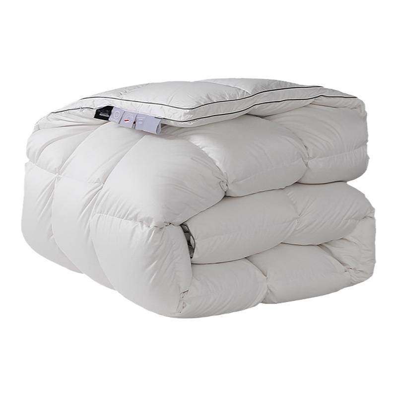 梦洁家纺波兰进口羽绒被子高蓬松被芯冬被95白鹅绒加厚保暖A类