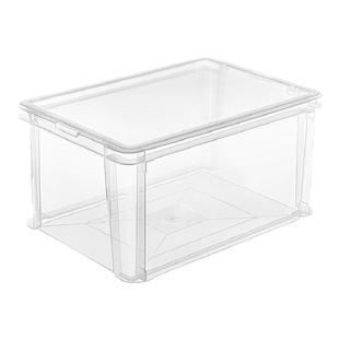 爱丽思收纳箱书箱学生教室装书整理书籍神器折叠透明书本储物箱子