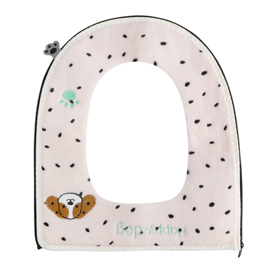 厕所坐便套保暖毛绒卡通马桶坐垫