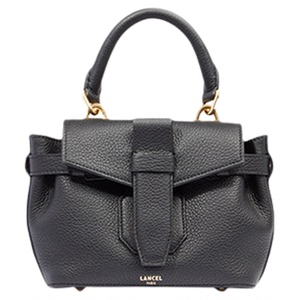 LANCEL/兰姿 Charlie系列迷你手提包单肩斜挎包牛皮革牛皮