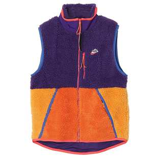 耐克Nike男女秋冬运动立领保暖羽绒背心马甲FB8184  DV1136-010